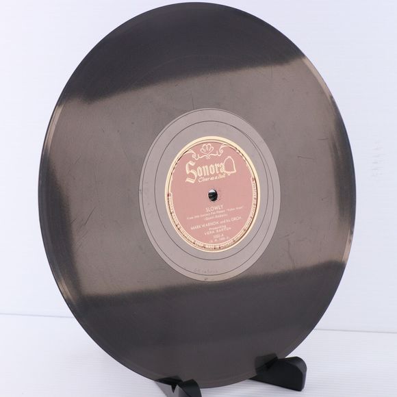 Mark Warnow Vera Barton, Slowly, Take All 1945 78 rpm Shellac Record Sonora 3002 - Picture 5 of 16